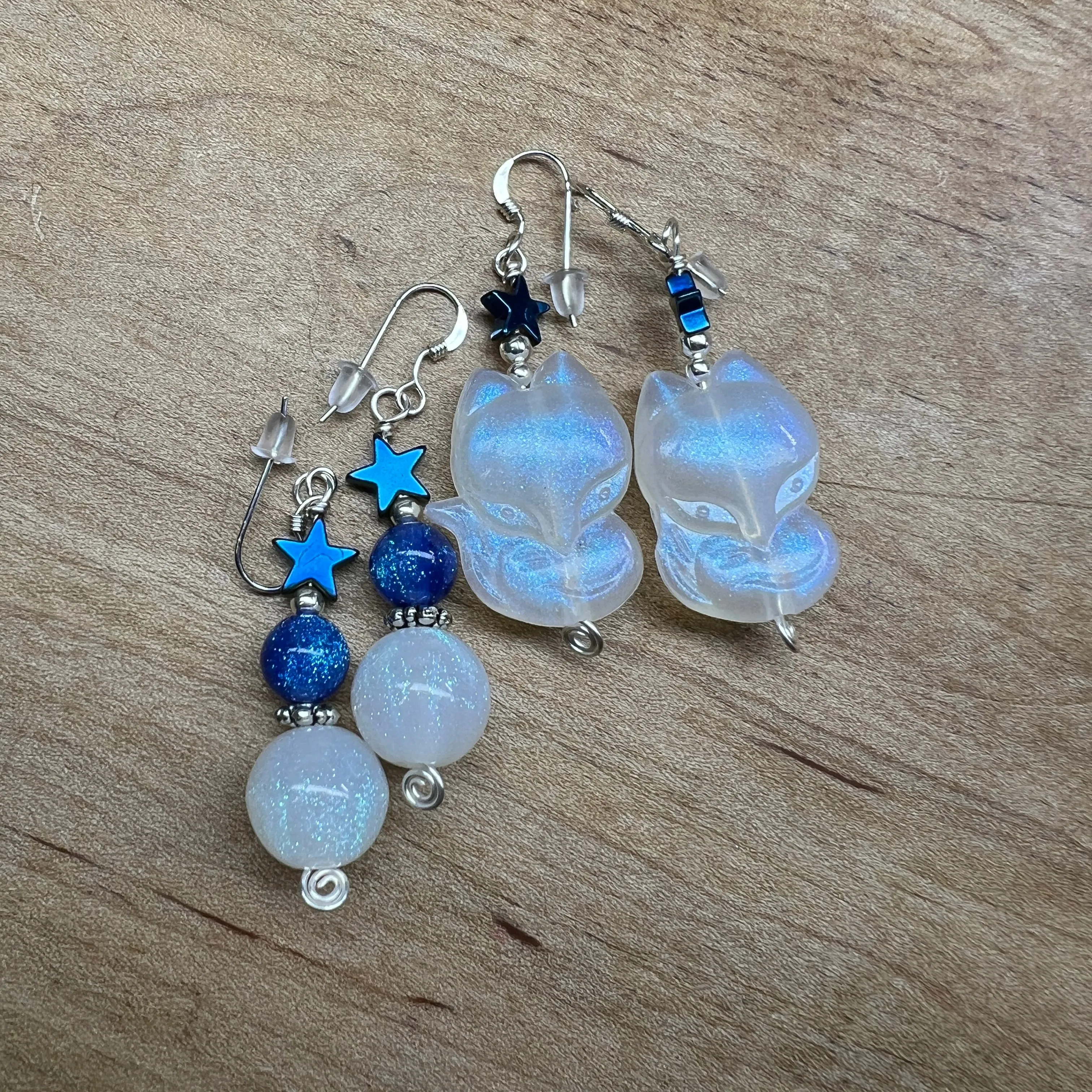 Custom set of earrings