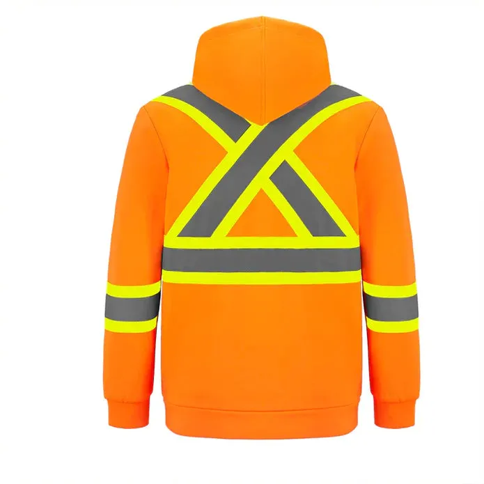 CX2 Infinity  – Hi-Vis Full Zip Polyester Fleece Hoodie - Style L01380
