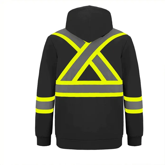 CX2 Infinity  – Hi-Vis Full Zip Polyester Fleece Hoodie - Style L01380