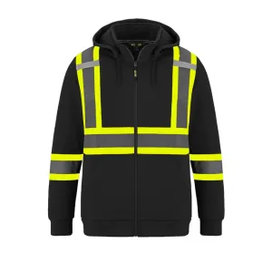 CX2 Infinity  – Hi-Vis Full Zip Polyester Fleece Hoodie - Style L01380