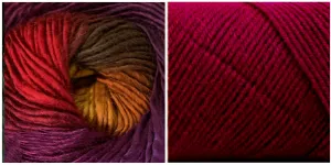 DARK FUCHSIA   ORCHID - Embossed Phoenix Scarf KIT