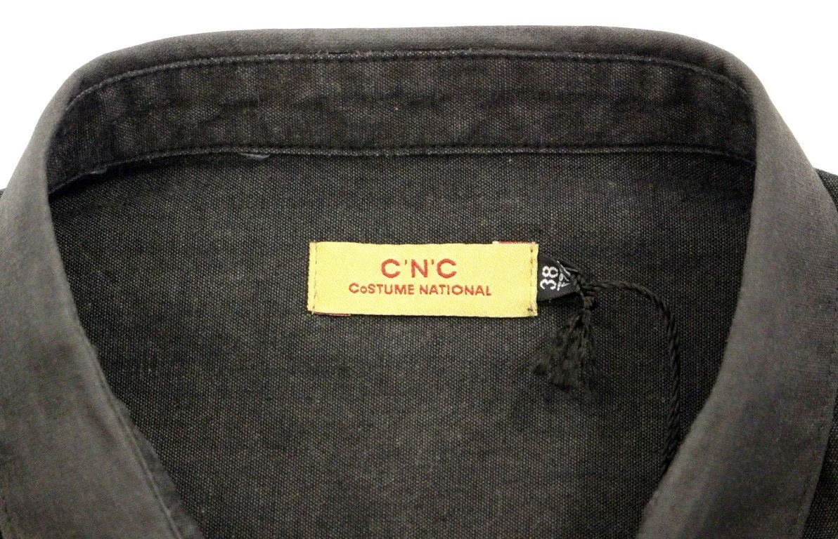 Dark gray cotton shirt