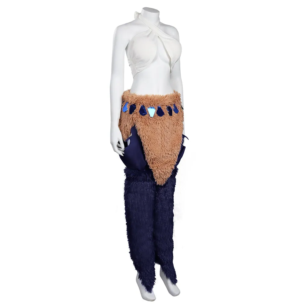 Demon Slayer Hashibira Inosuke Outfits Cosplay Costume Female Halloween Carnival Suit