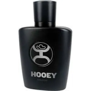 Desc  Hooey Cologne Black 3.4 fl oz with a Silver Hooey Logo