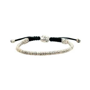 Distressed Beaded Bracelet