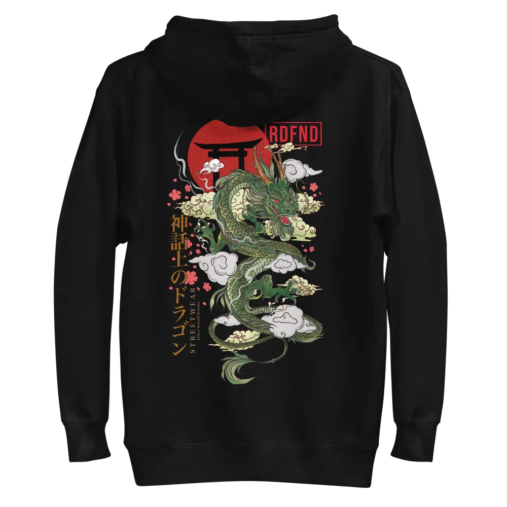 Dragon Hoodie Black