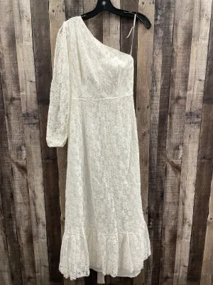 Dress Casual Maxi By Shein In White, Size: S