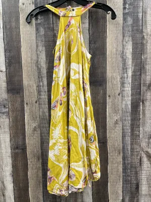 Dress Casual Midi By Free People In Gold, Size: M
