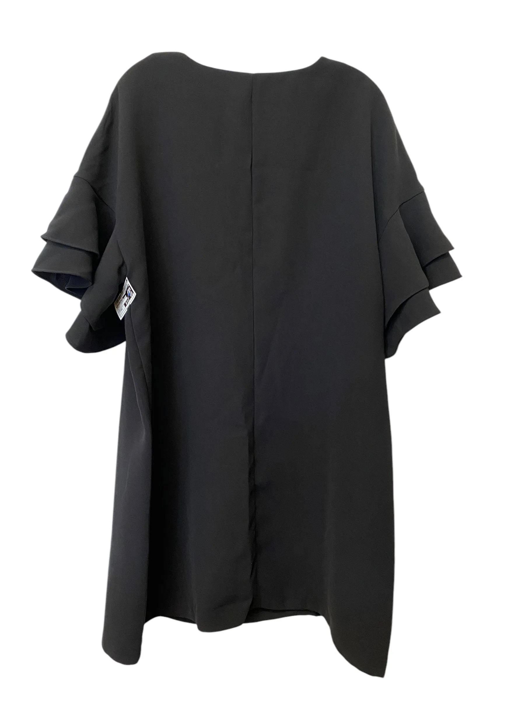 Dress Casual Midi By Worthington In Black, Size: Xxl