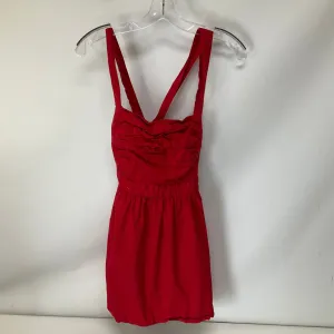 Dress Casual Short By Free People In Red, Size: Xs