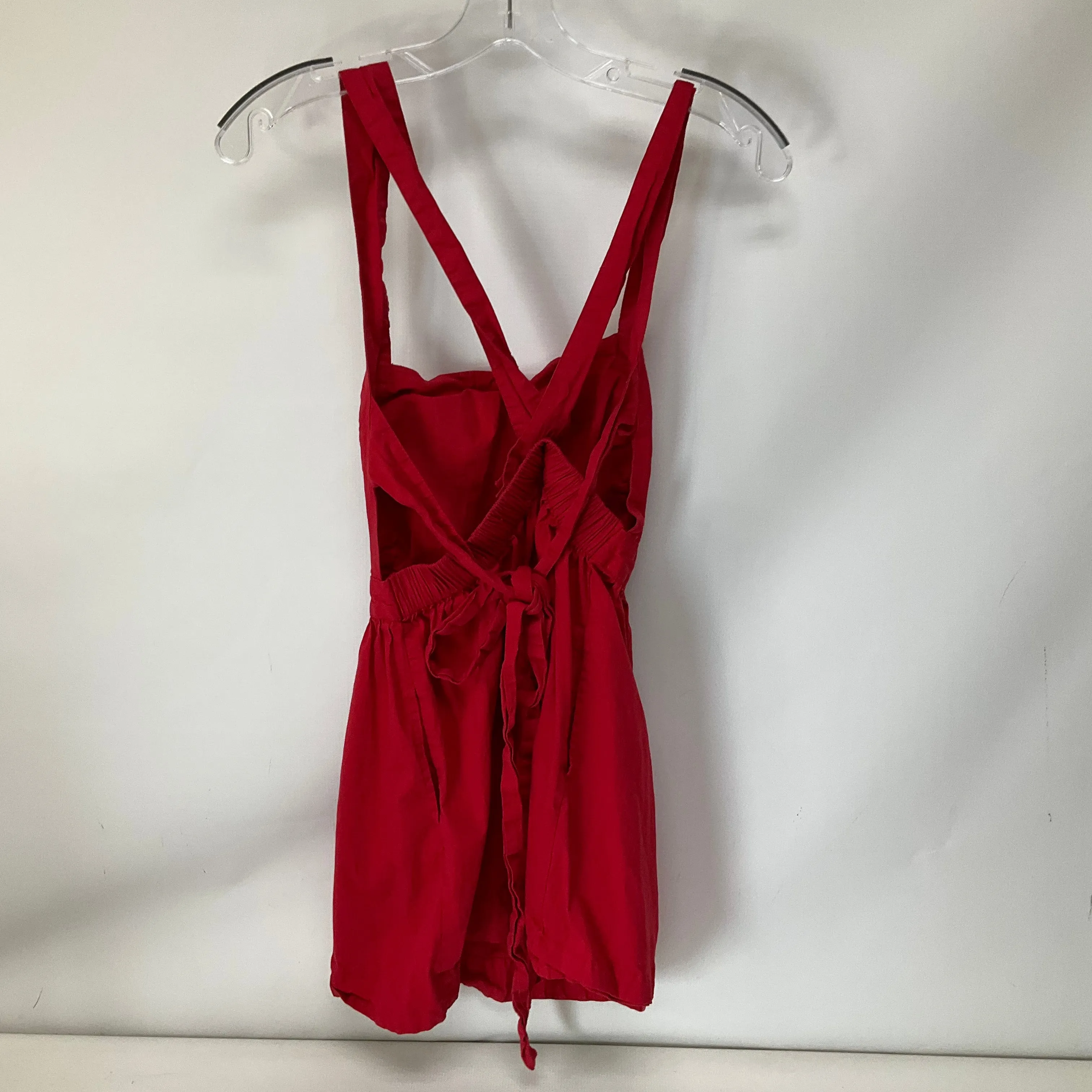 Dress Casual Short By Free People In Red, Size: Xs