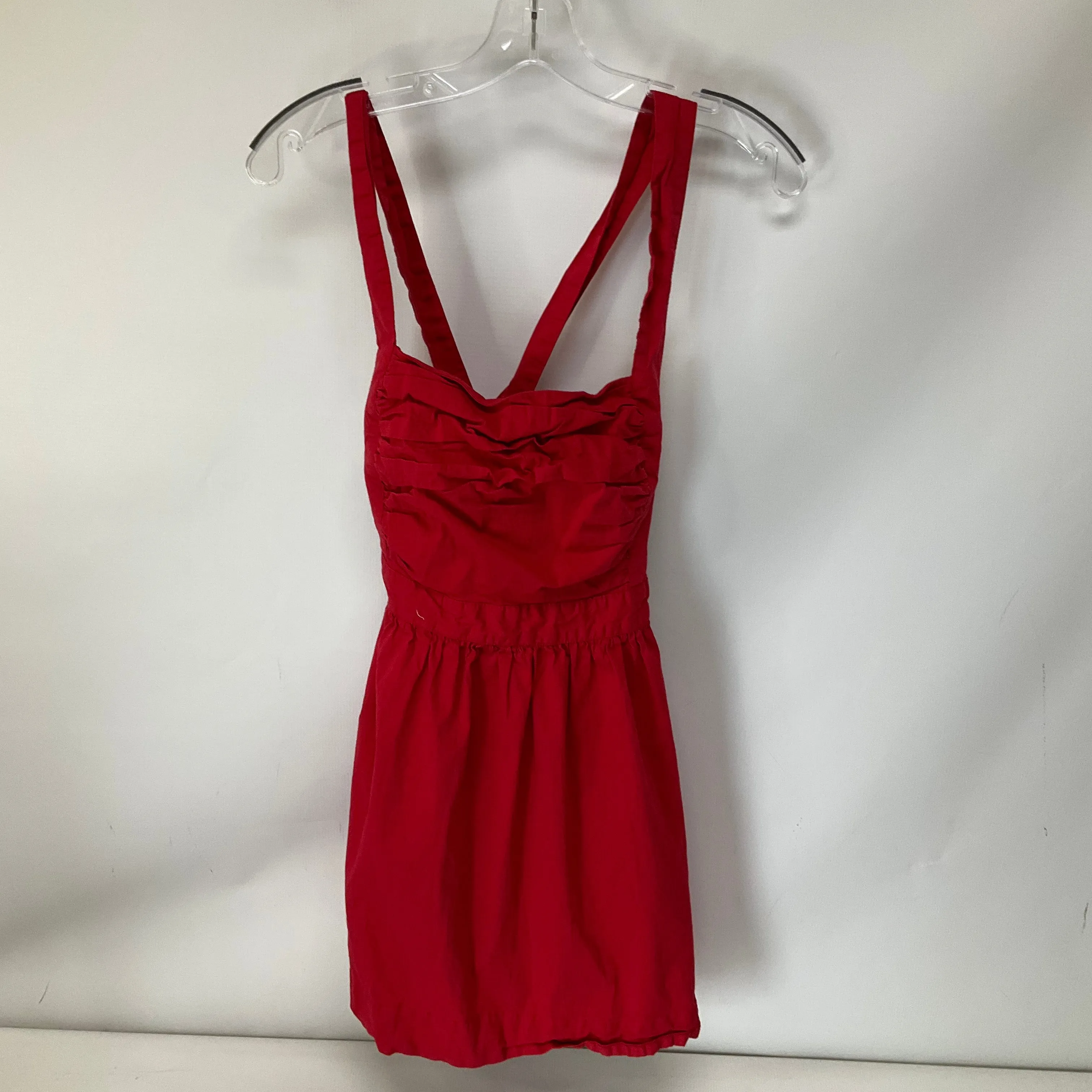Dress Casual Short By Free People In Red, Size: Xs