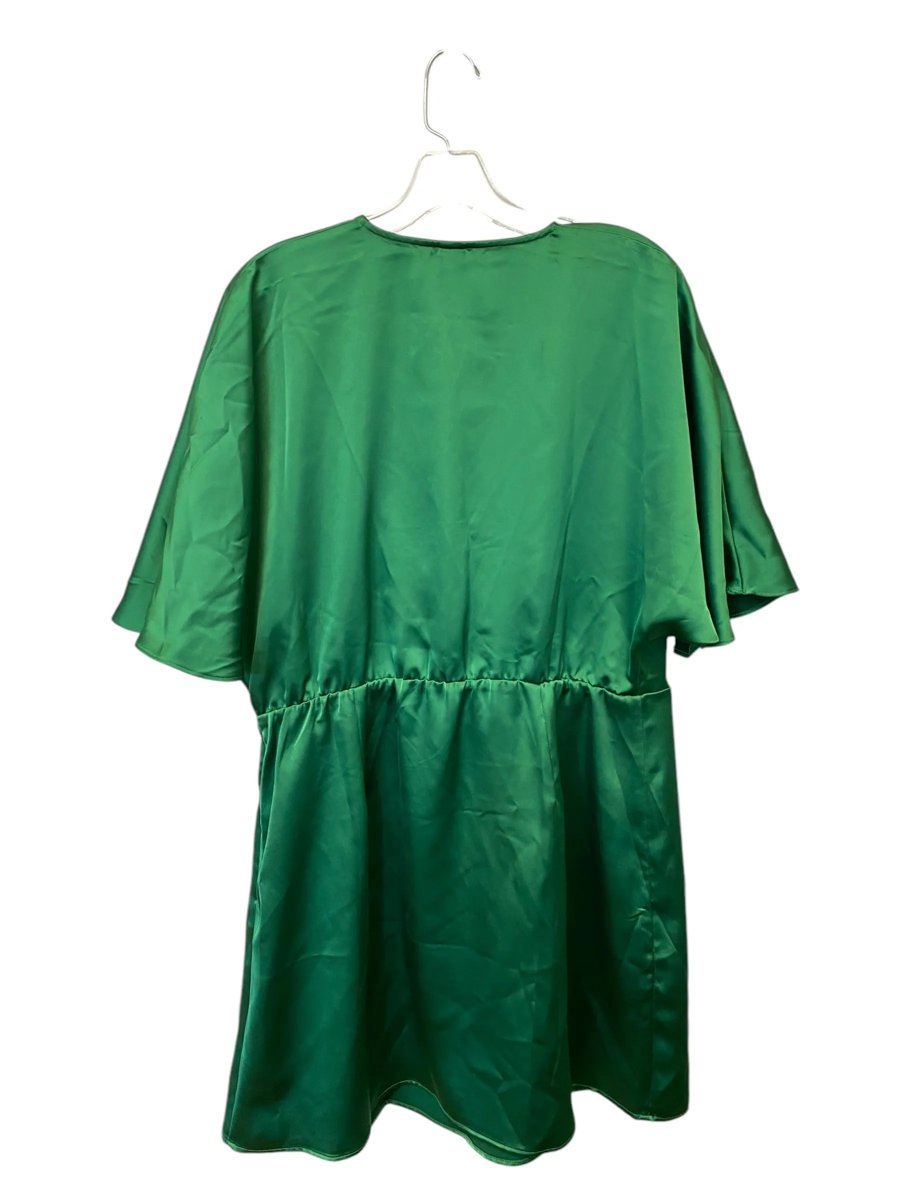 Dress Casual Short By H&m In Green, Size: Xl