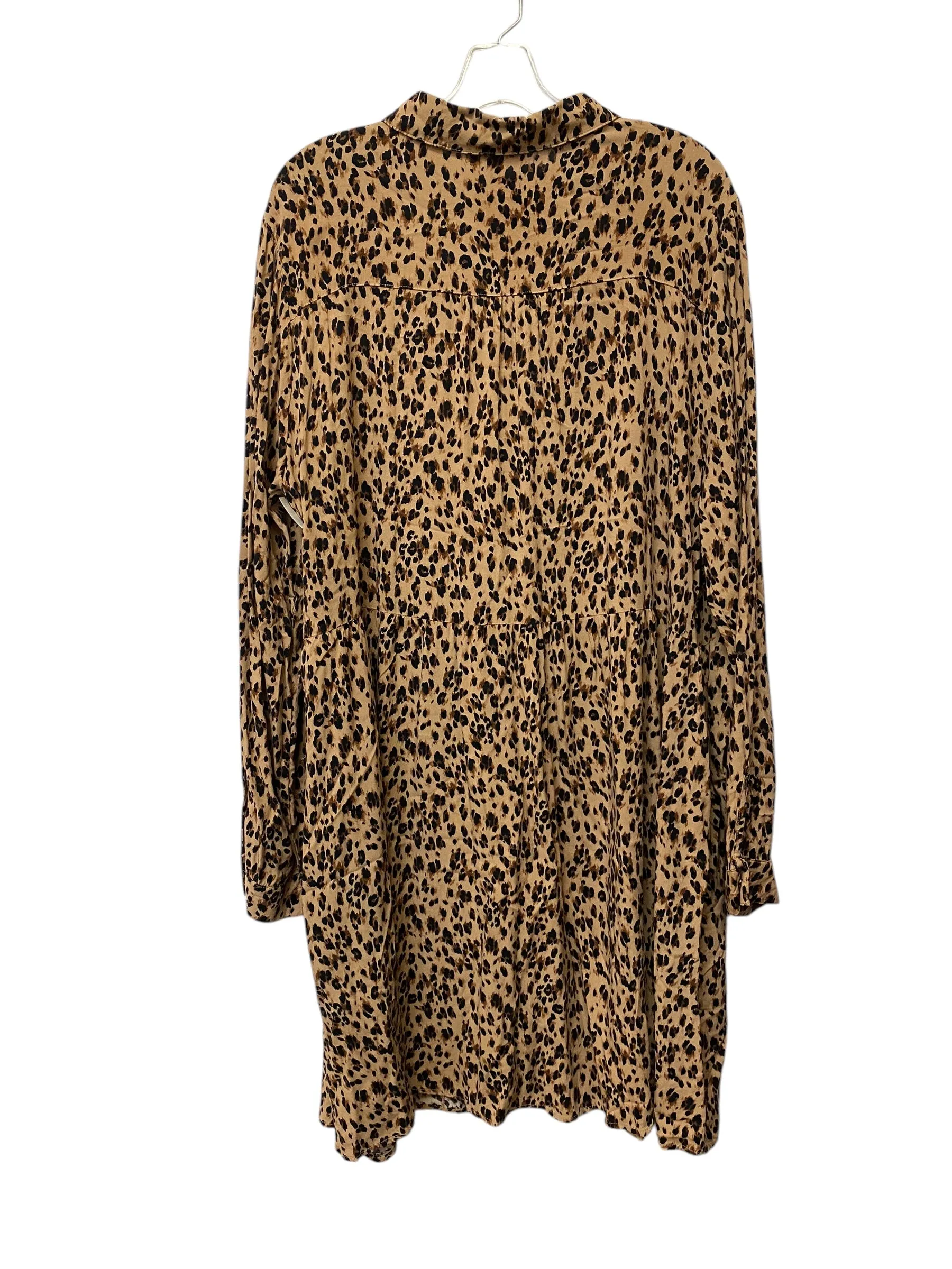 Dress Casual Short By Time And Tru In Animal Print, Size: 22
