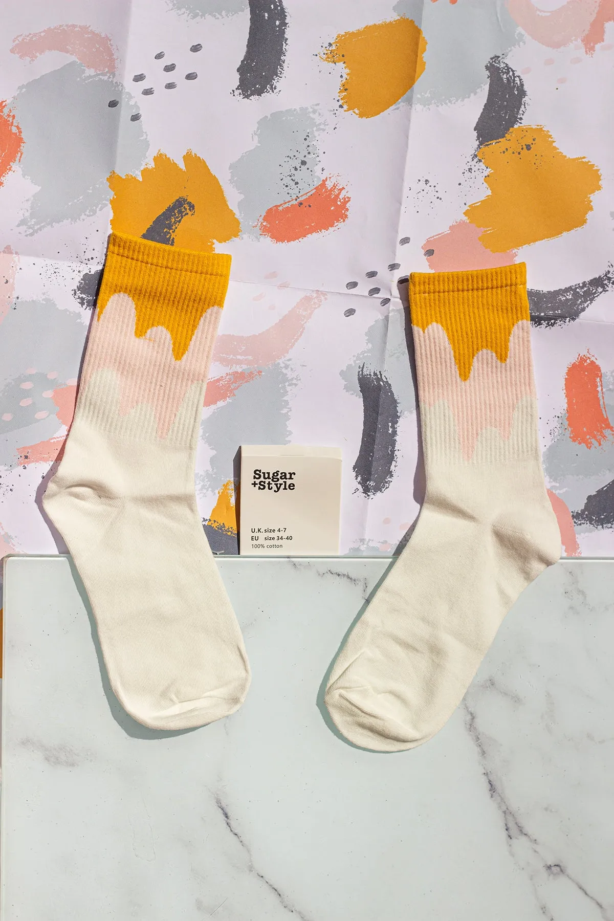 Drippy Top Socks