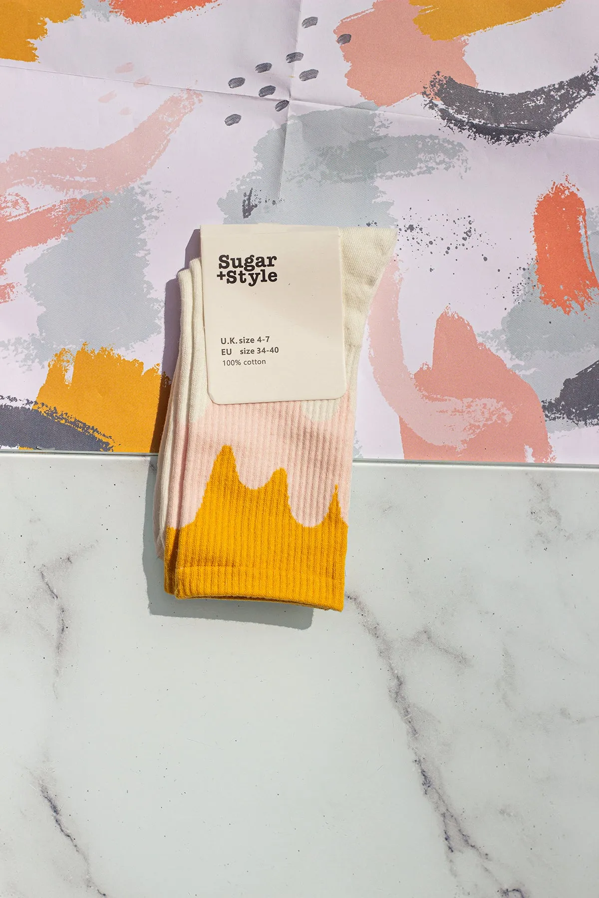 Drippy Top Socks