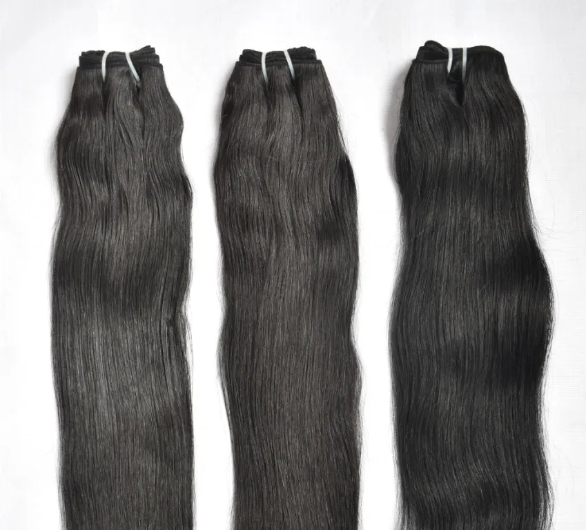 Dye Black 24" inch Straight hair 1 bundle