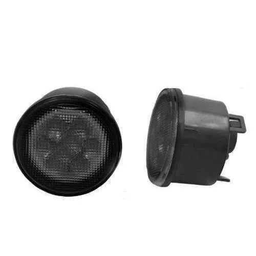 Eagle Lights 8700TS Smoked Amber LED Turn Signals for Jeep Wrangler
