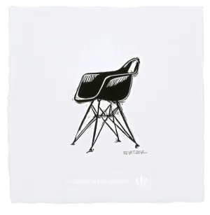 Eames Molded Plastic Chair w/ Eiffel Base
