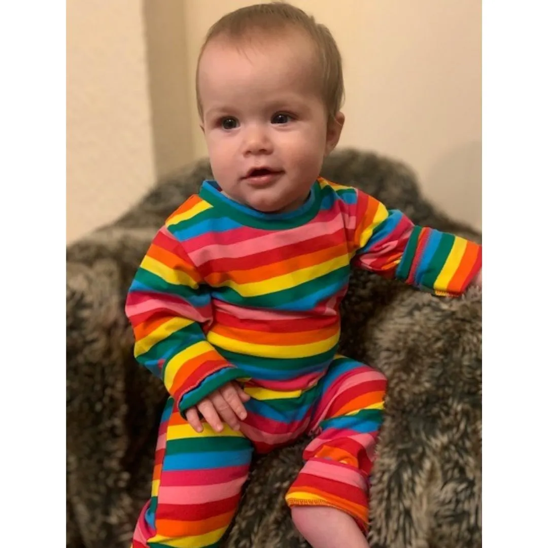 Easy Change Rainbow Babygrow