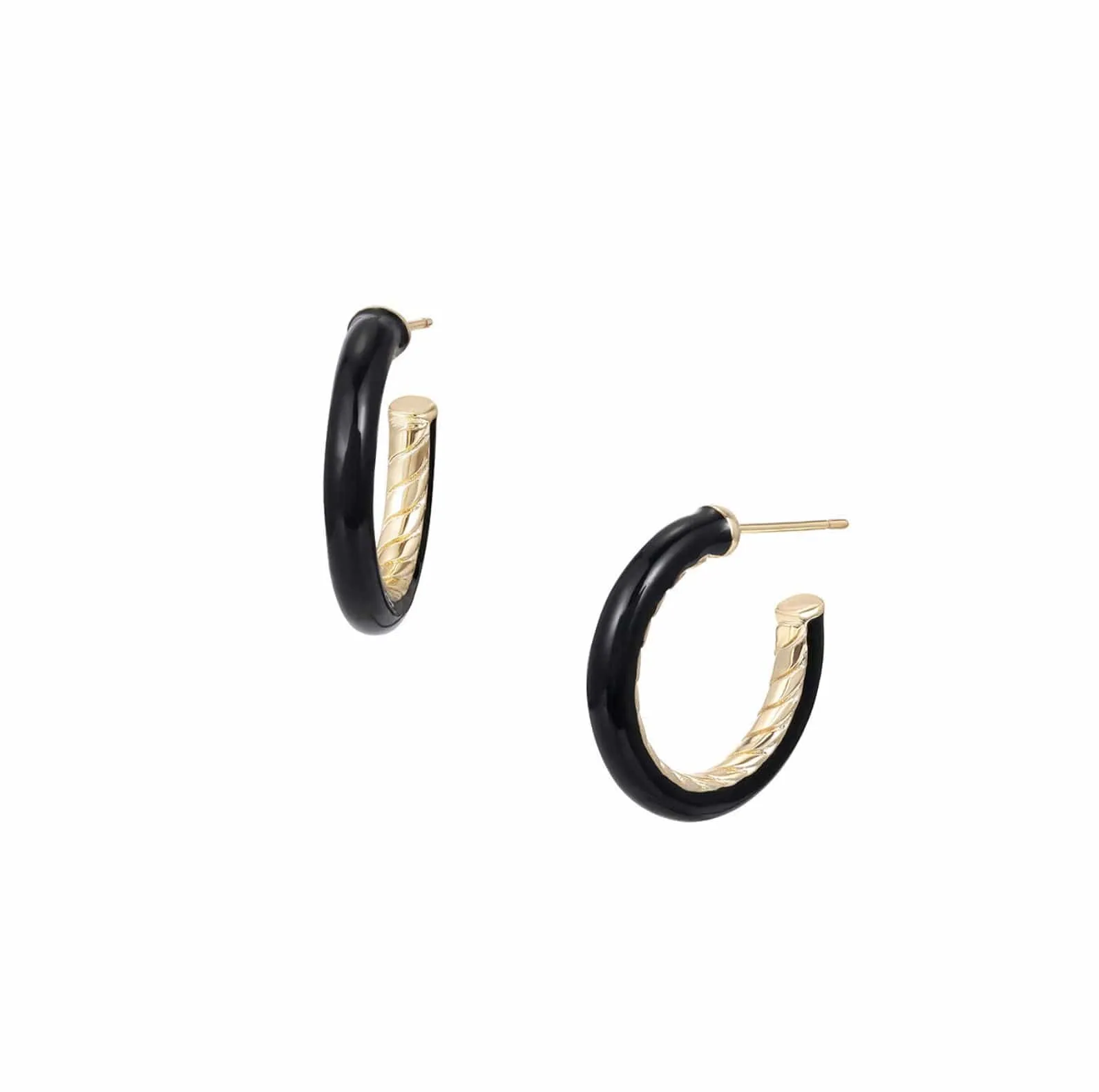 Eclipse Hoop Earrings