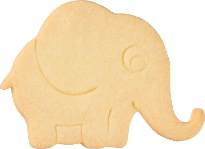 Elephant Cookie Cutter With Internal Detail 10.5cm