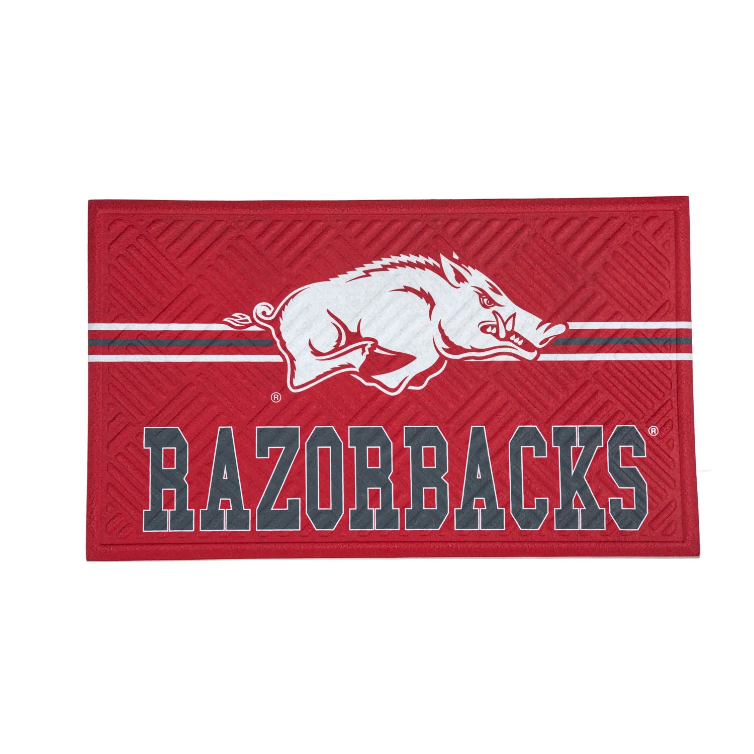 Embossed Mat, Cross Hatch, University of Arkansas,41em911ch