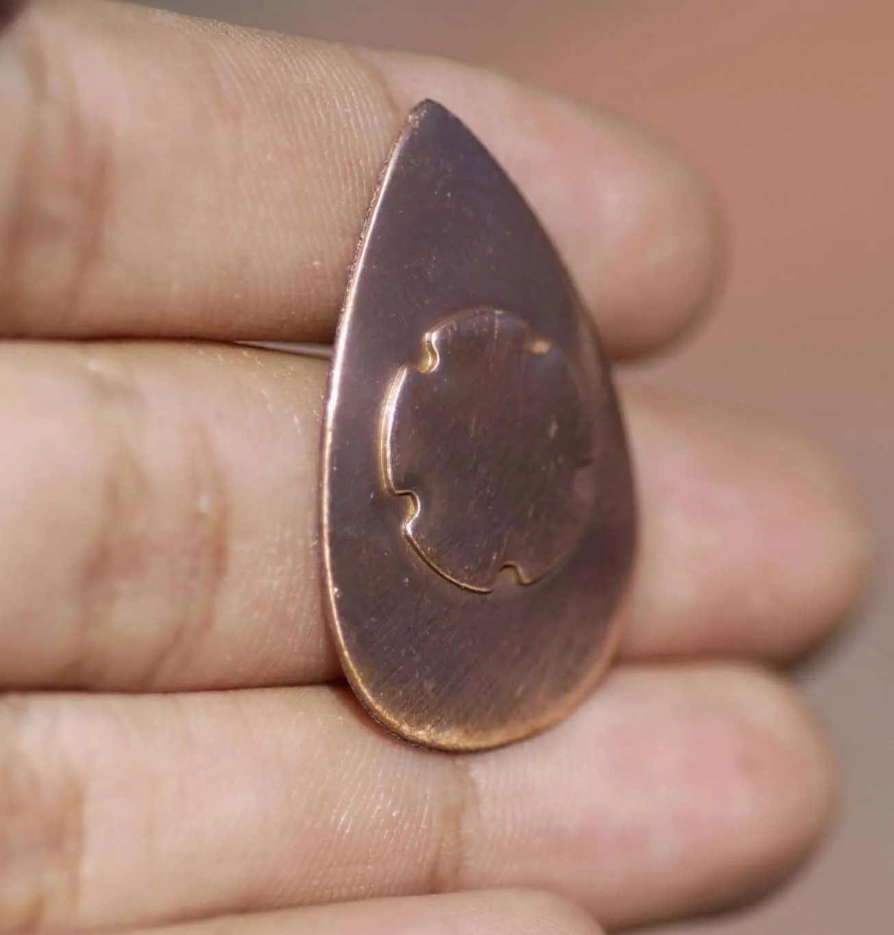 Embossed Teardrop for Blanks Enameling Stamping Texturing Variety Metals