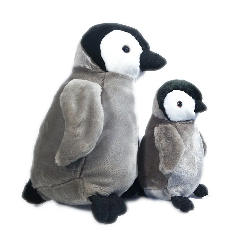 Emperor Penguin Chick 9in (22cm) Plan L Large Penguin Soft Toy by Nature Planet