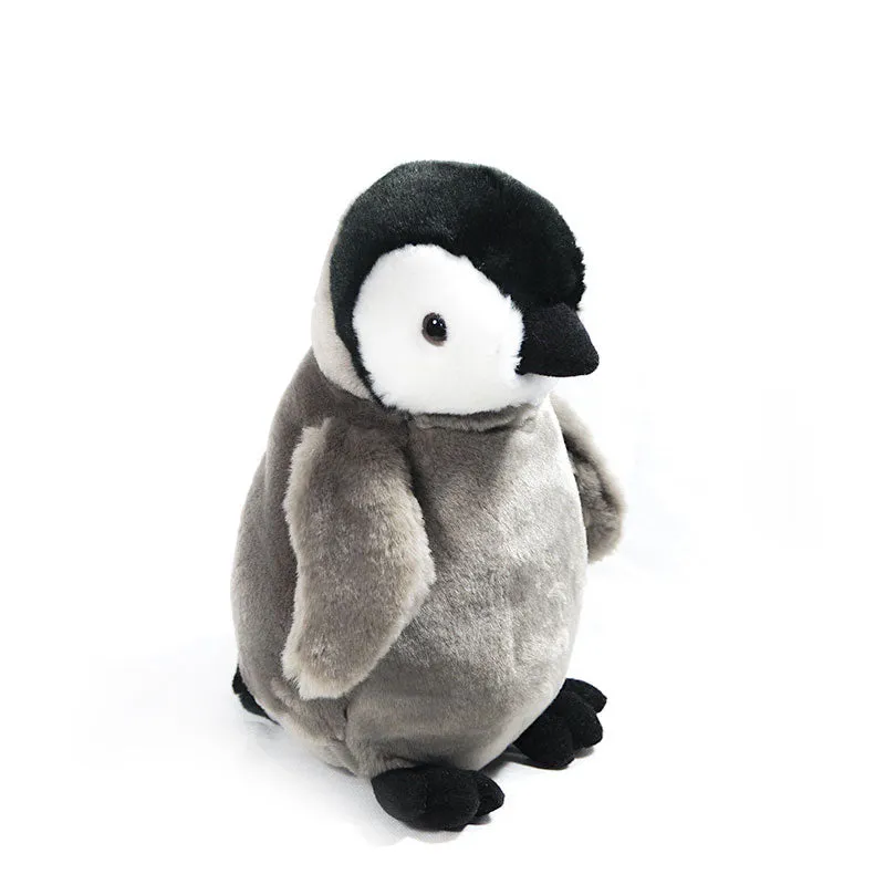 Emperor Penguin Chick 9in (22cm) Plan L Large Penguin Soft Toy by Nature Planet
