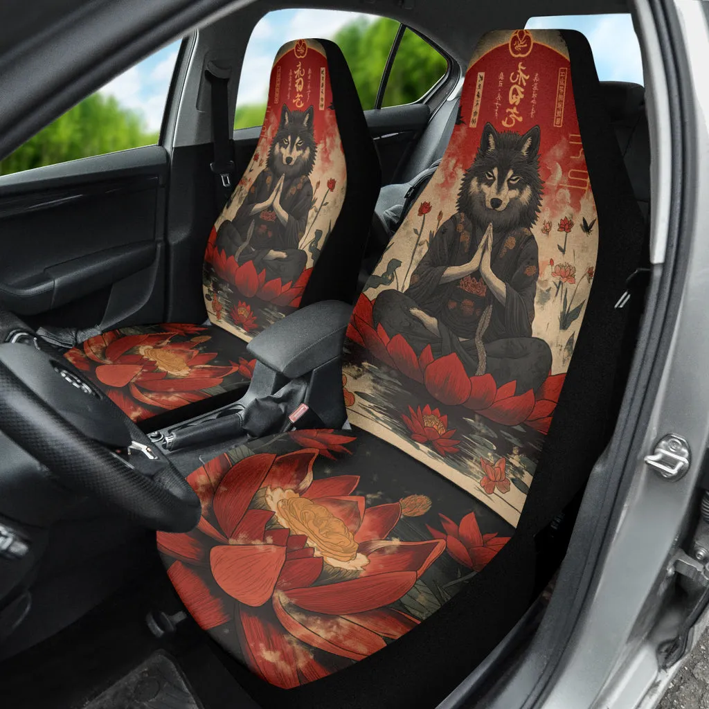 Enlightened Wolf Car seat Covers