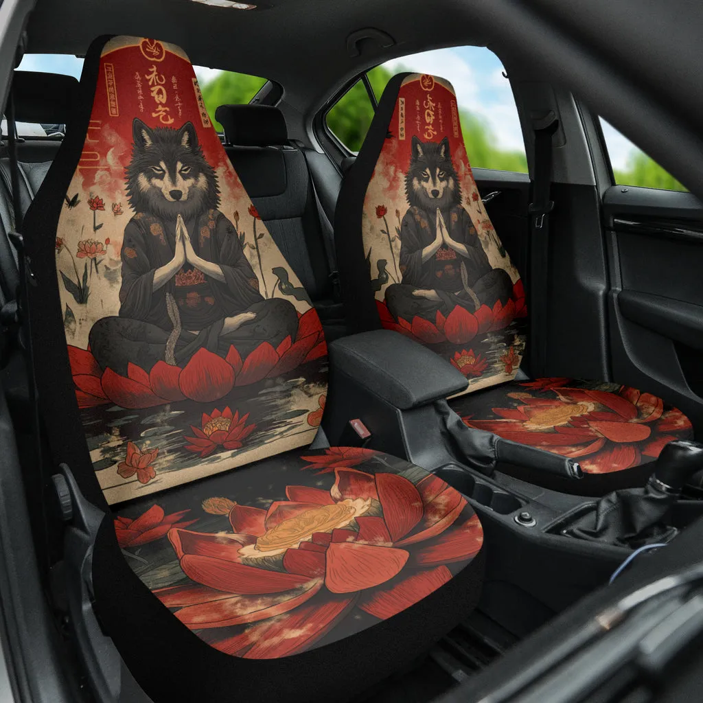 Enlightened Wolf Car seat Covers