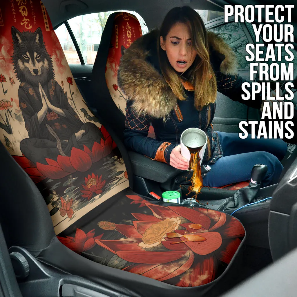 Enlightened Wolf Car seat Covers