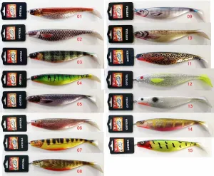 Entice Gotcha Shad 170mm Soft Plastic Fishing Lure