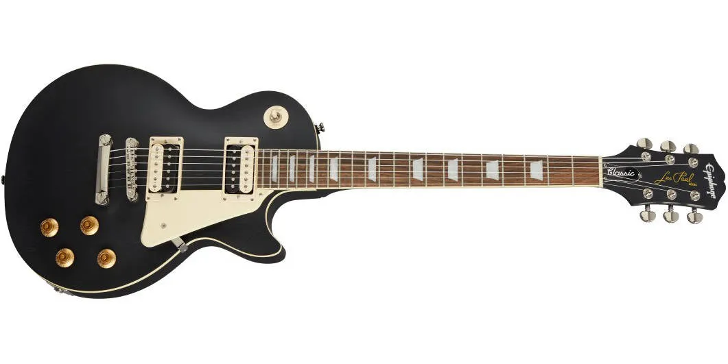 Epiphone Les Paul Classic Worn - Worn Ebony