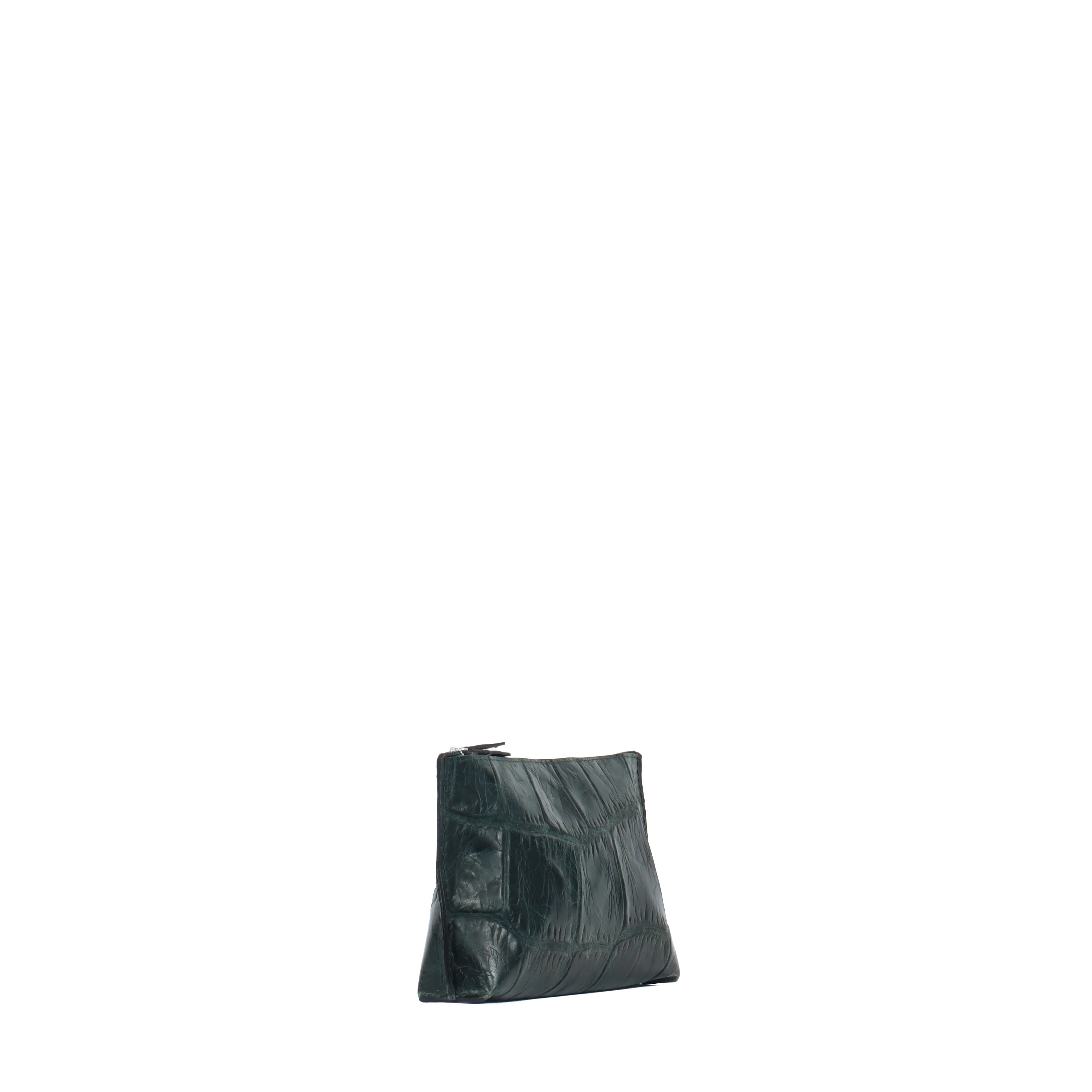 ESSENTIAL POUCH VINTAGE FOREST EMBOSSED JUMBO GATOR