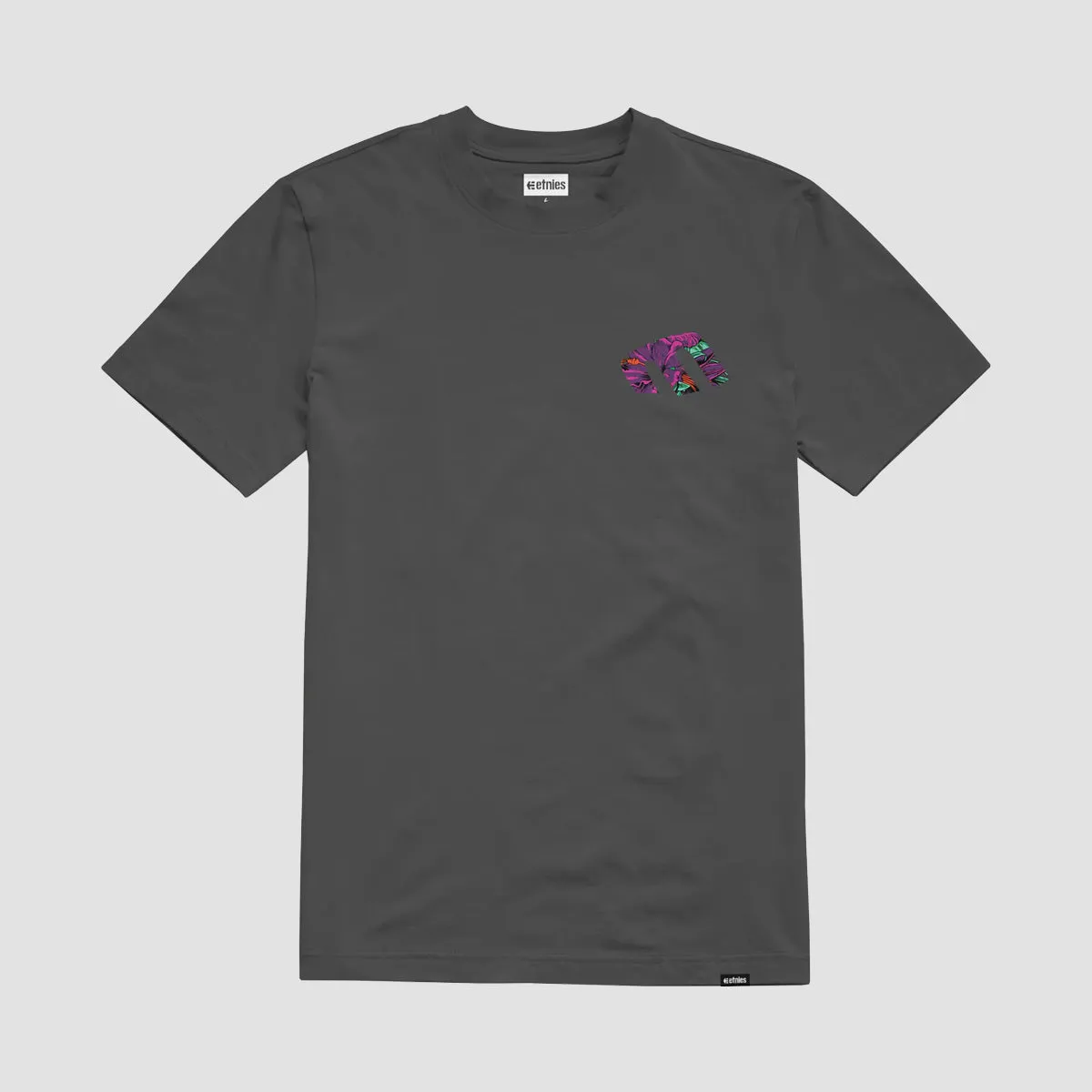 Etnies Tropical T-Shirt Worn Black