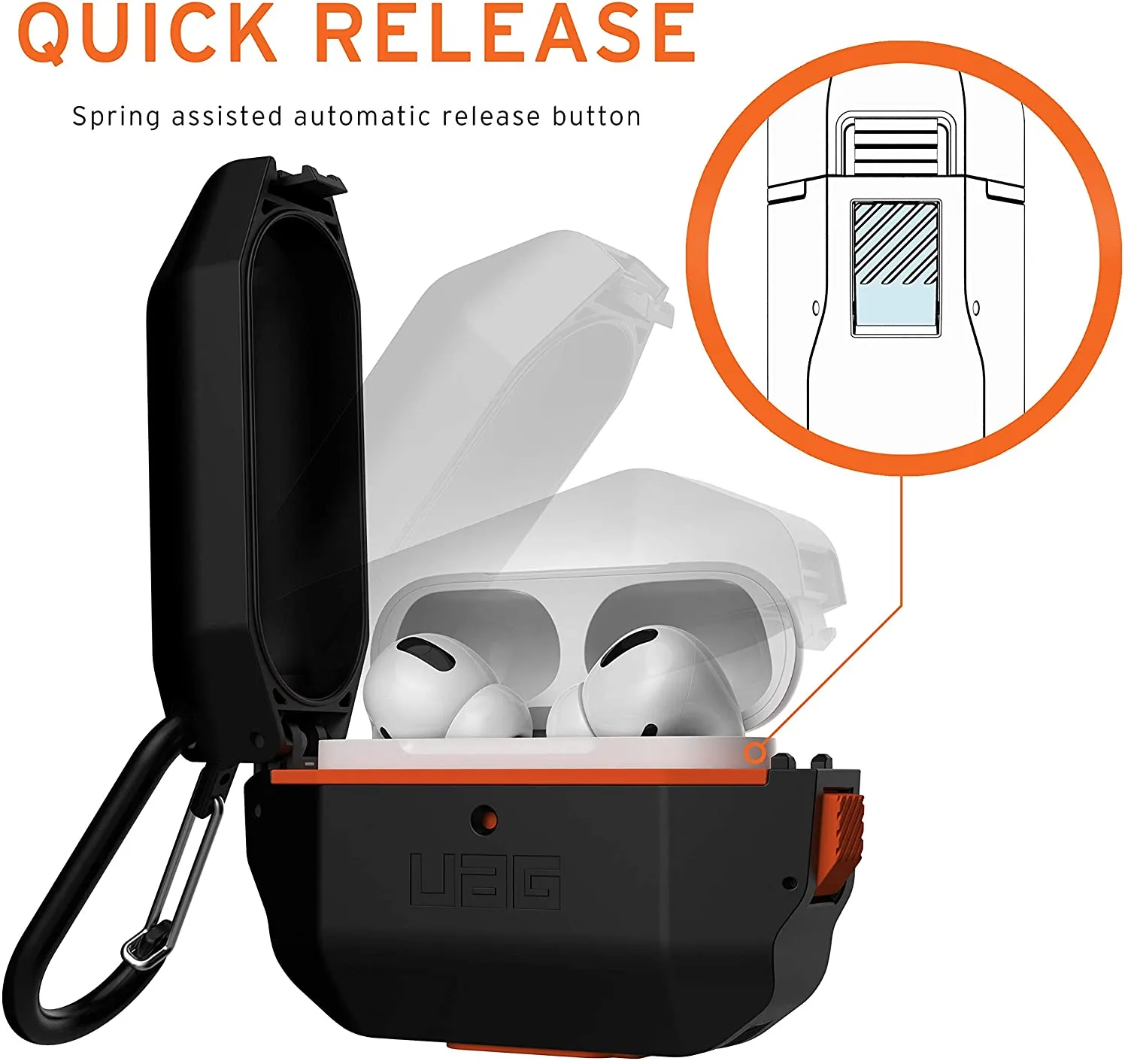 Etui Pancerne UAG Rugged Armor do Apple AirPods Pro