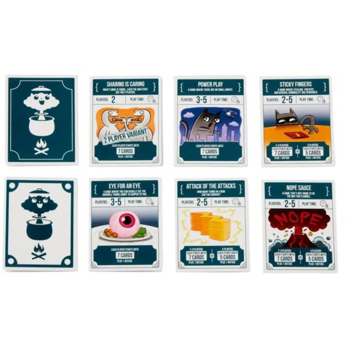 Exploding Kittens: Recipes for Disaster