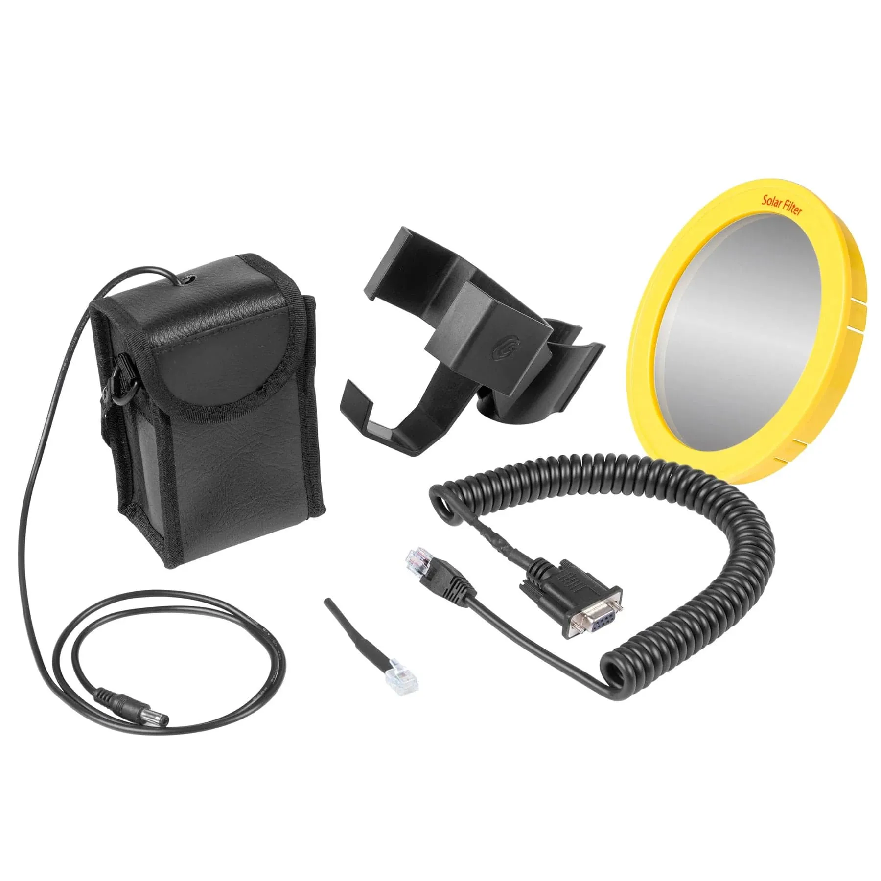 Explore Scientific FirstLight 80mm CF Telescope Go-To Tracker Combo with Solar Filter - ES-FLAR80640CF-IEXOS