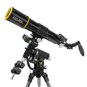 Explore Scientific FirstLight 80mm CF Telescope Go-To Tracker Combo with Solar Filter - ES-FLAR80640CF-IEXOS