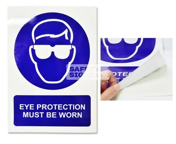 Eye Protection Must Be Worn (M001_VNL)