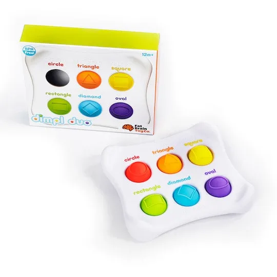 Fat Brain Dimpl Duo - Textures, Colors, Shapes, and Words!