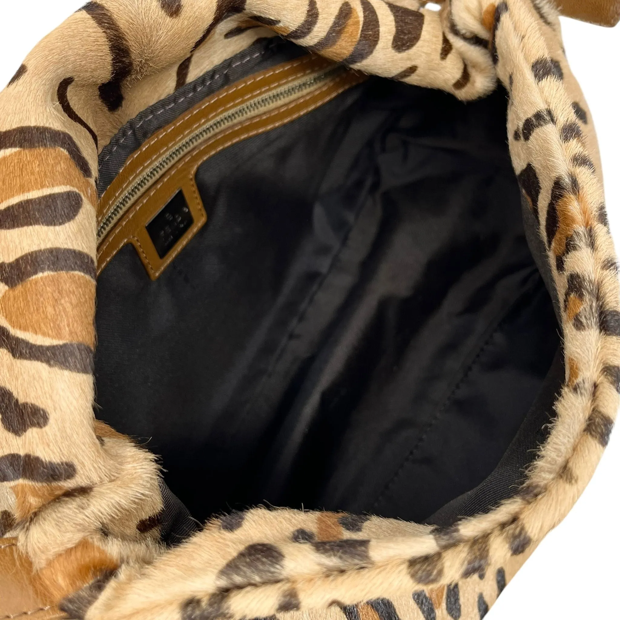 Fendi Cheetah Calf Hair Baguette
