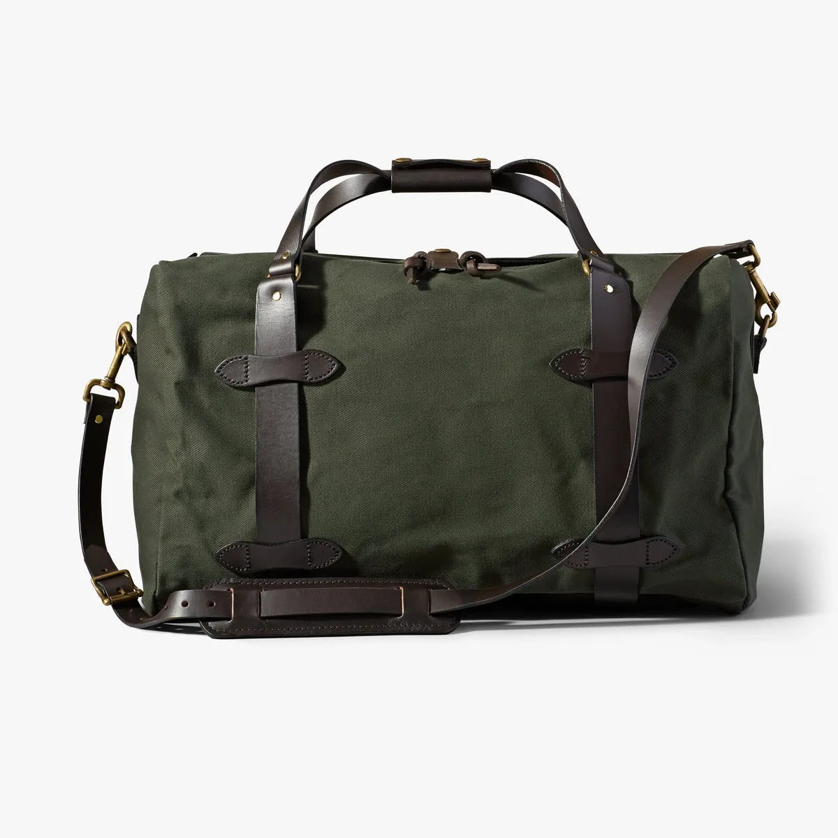 FILSON MEDIUM RUGGED TWILL DUFFLE BAG - OTTER GREEN