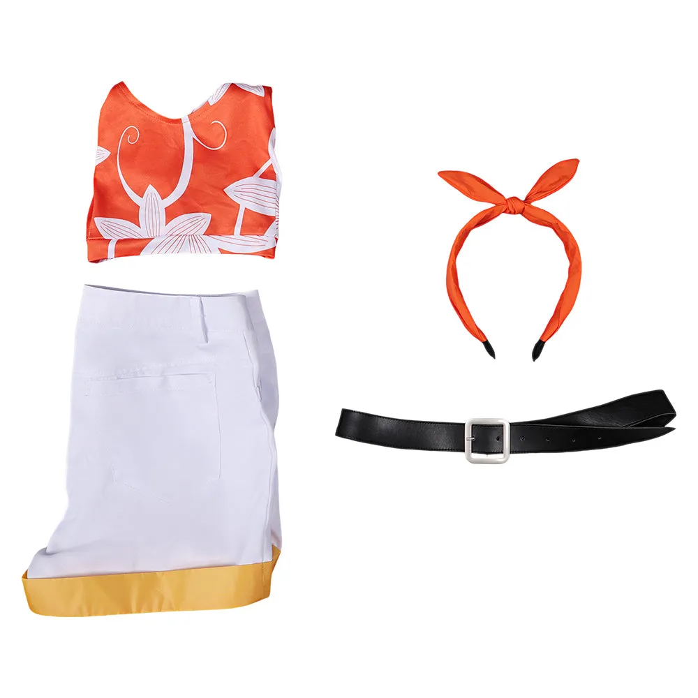 Final Fantasy VII Rebirth Yuffie Kisaragi Printed Swmsuit Swimwear Cosplay Costume Outfits Halloween Carnival Suit