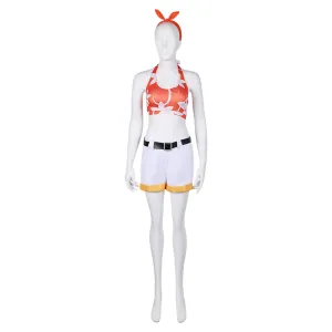 Final Fantasy VII Rebirth Yuffie Kisaragi Printed Swmsuit Swimwear Cosplay Costume Outfits Halloween Carnival Suit