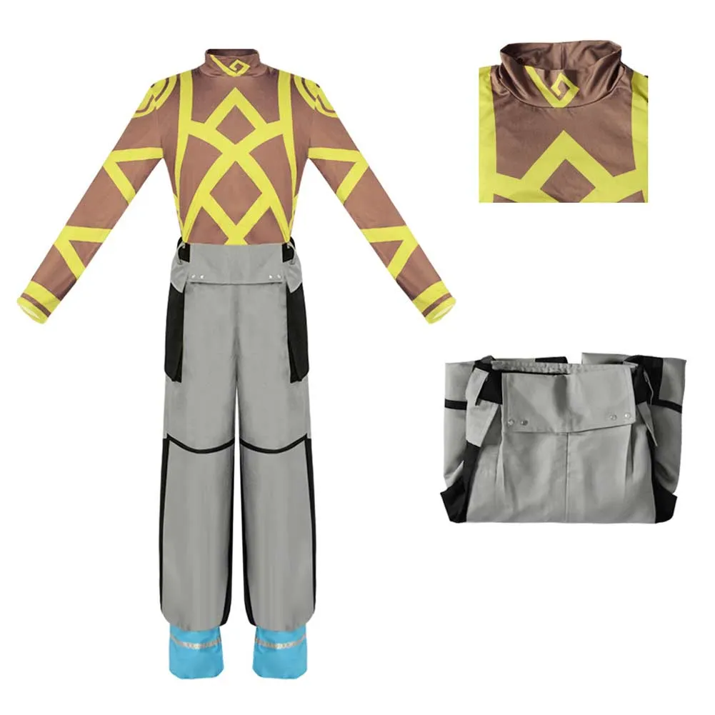Fire Force Ogun Montgomery Cosplay Costume Outfits Halloween Carnival Suit