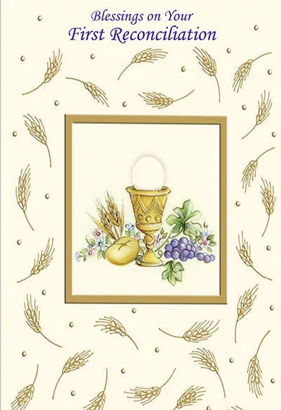 First Reconciliation Greeting Card