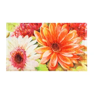 Floral Tango Embossed Floor Mat,41em2450